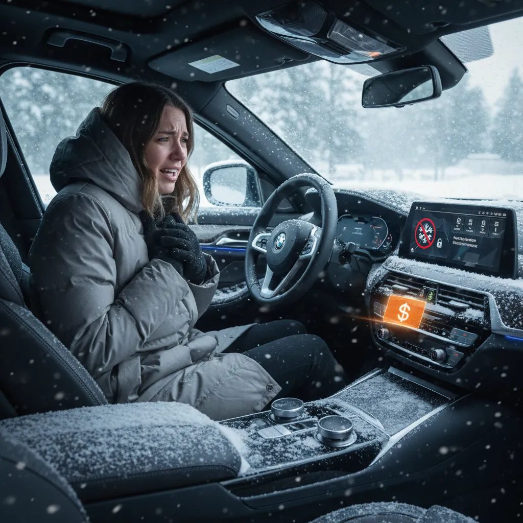 BMW heated seat subscription - paying monthly for features already installed in your car